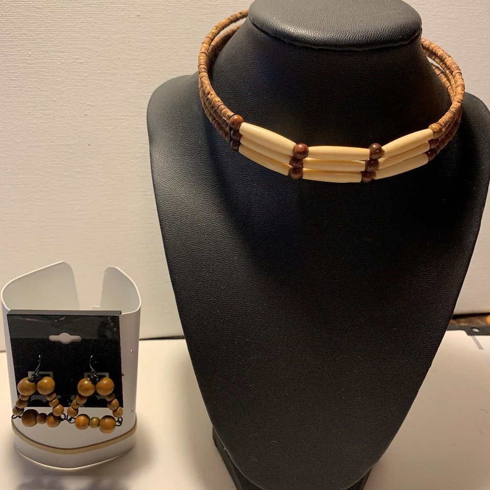 Necklace with Earrings